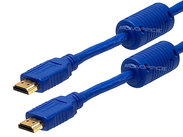 Cable Hdmi Color Azul 